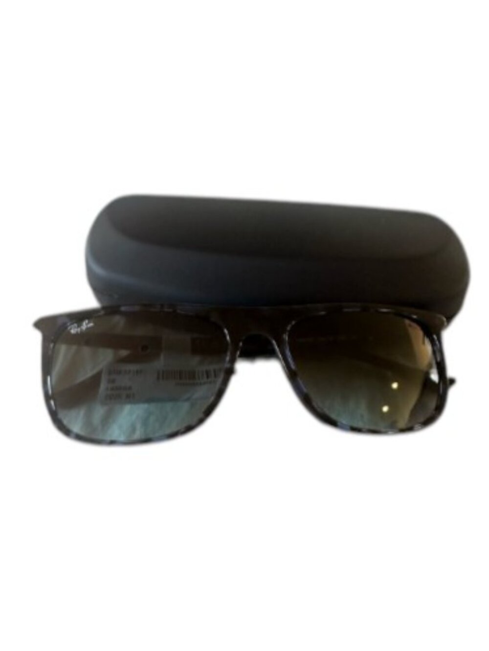 NEW RAY-BAN RB2216 Havana Blue Turtle Sunglasses 58-18